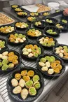 Préparation des assiettes en laboratoire